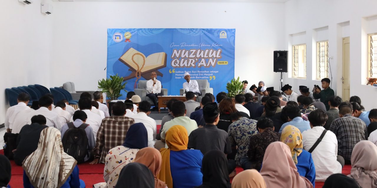 Peringatan Nuzulul Quran Turut Warnai Gema Ramadan Udinus Kediri