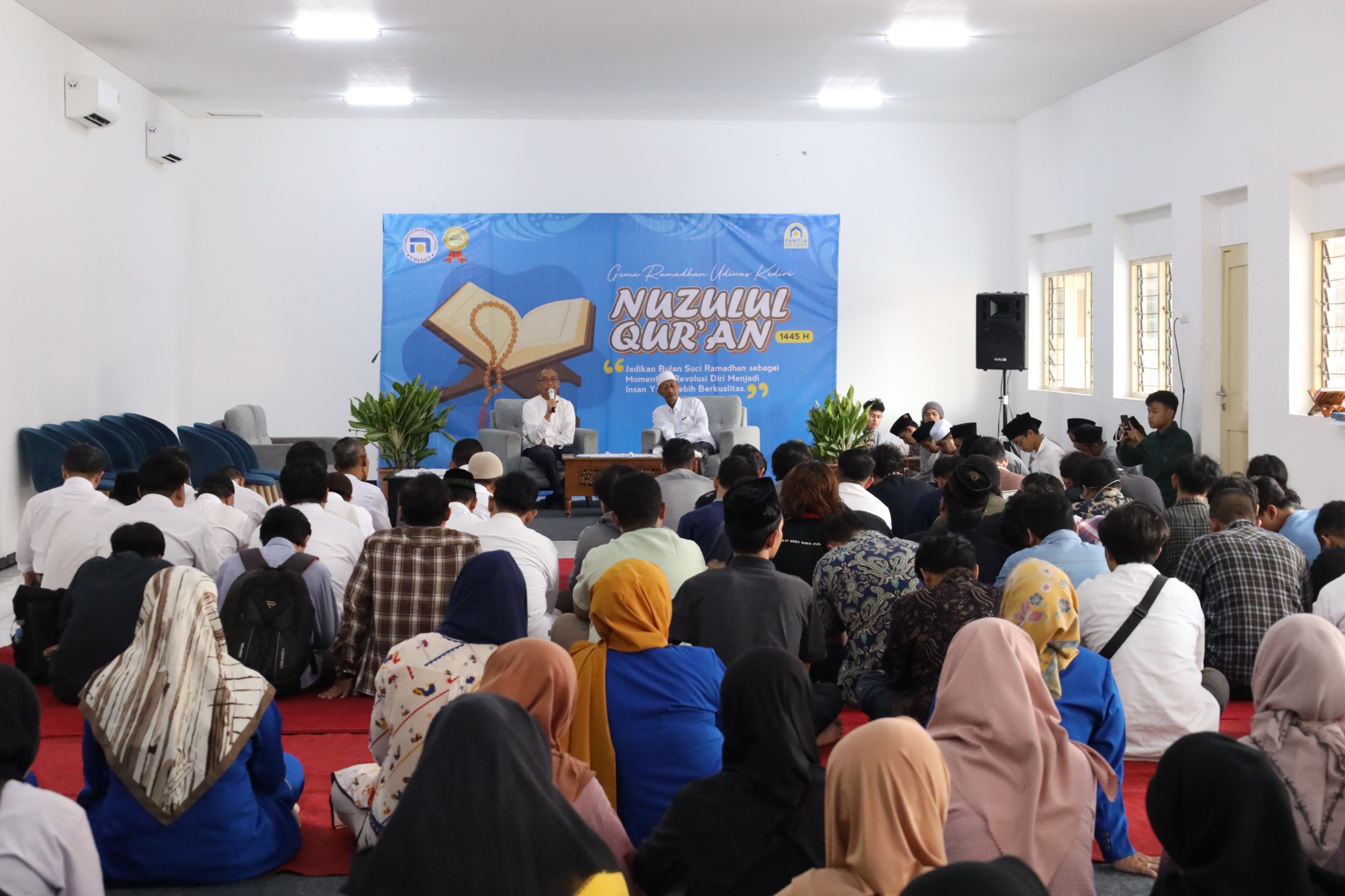 Peringatan Nuzulul Quran Turut Warnai Gema Ramadan Udinus Kediri