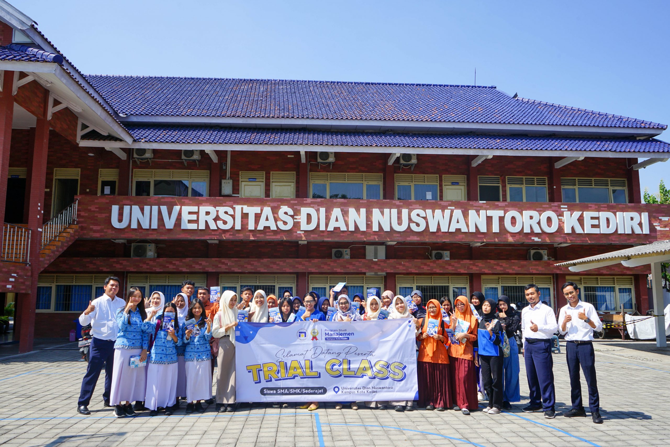 Ikuti Trial Batch 1, Siswa SMA/SMK Dapat Kuliah Sehari di PSDKU Udinus Kediri