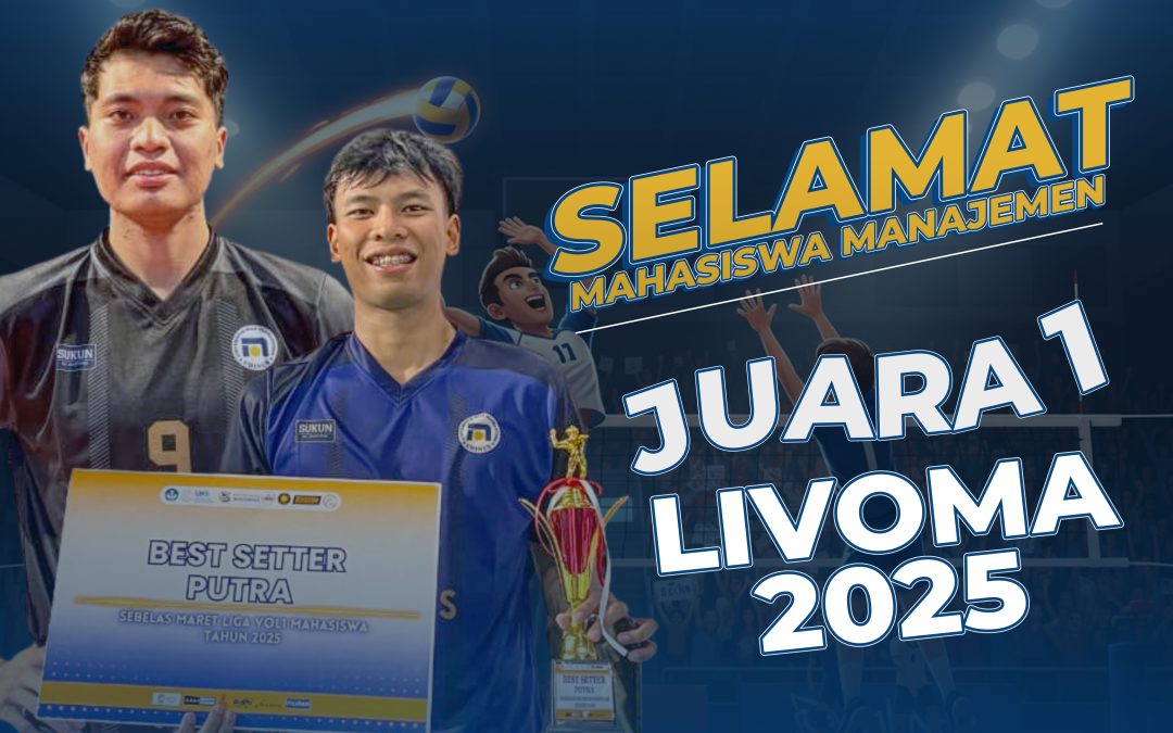 RAIH JUARA 1 LIGA VOLI MAHASISWA (LIVOMA) 2025! 🏆🔥